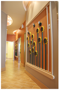 dental center hallway